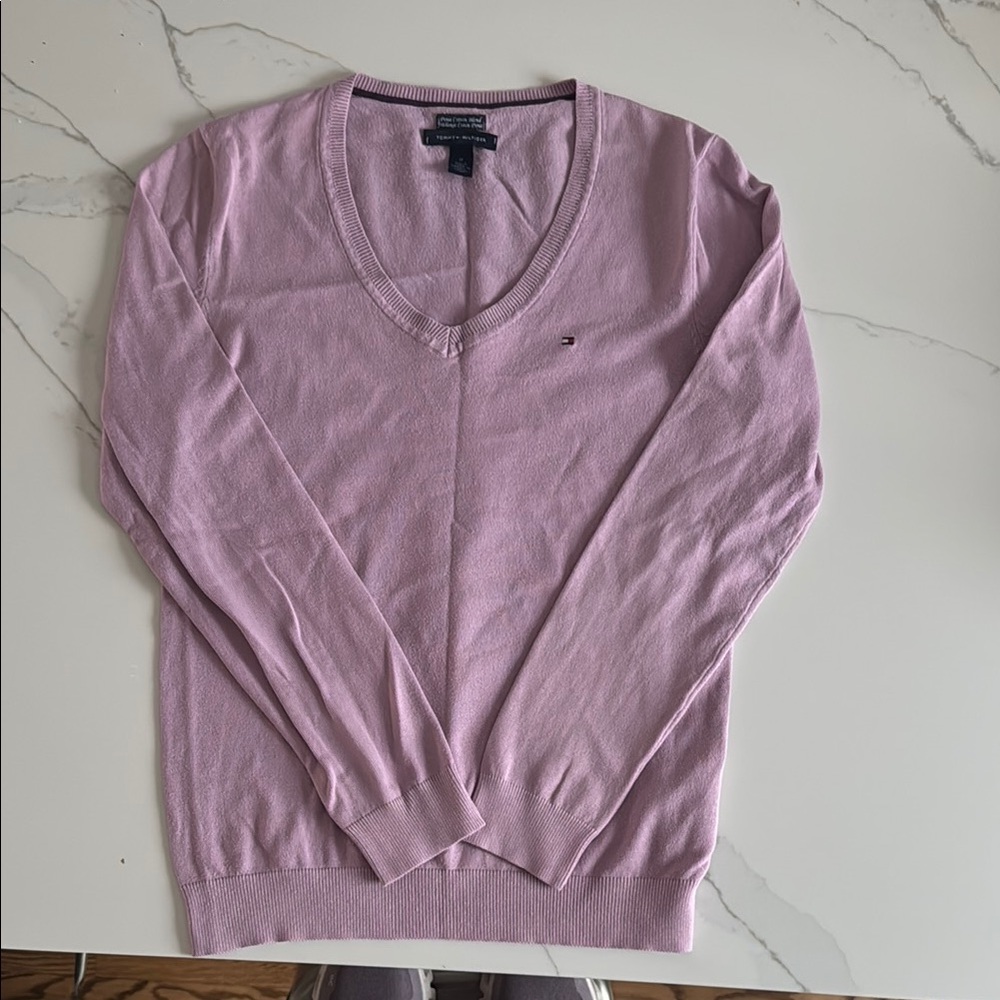 Tommy Hilfiger Women's Pink Sweater